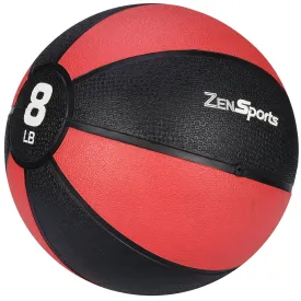 ZENY™ 8lb Exercise Workout Medicine Ball For Toning, Strength Training