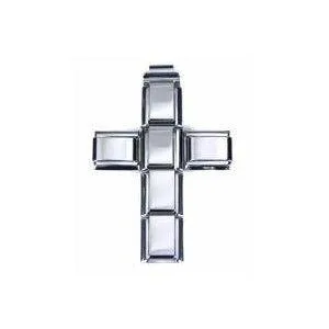 9mm Italian charm Cross pendant