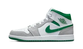 Air Jordan 1 Mid Grey Green