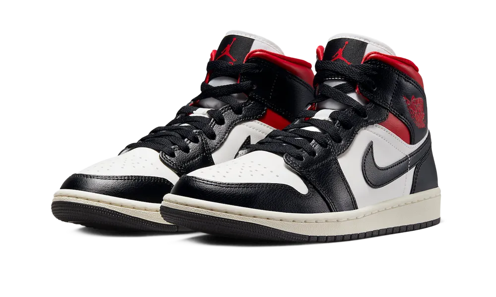 Air Jordan 1 Mid Gym Red Panda