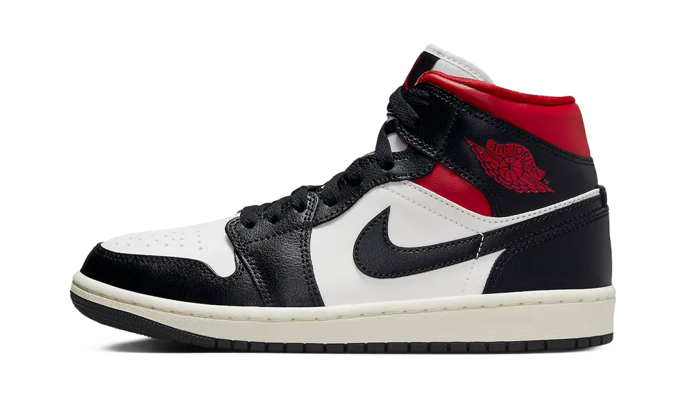 Air Jordan 1 Mid Gym Red Panda