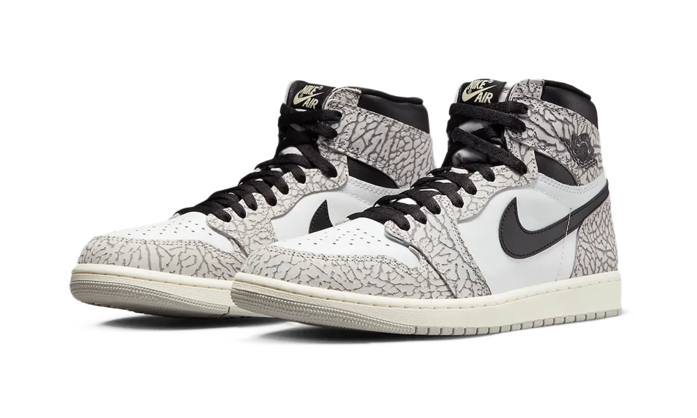 Air Jordan 1 Retro High OG White Cement