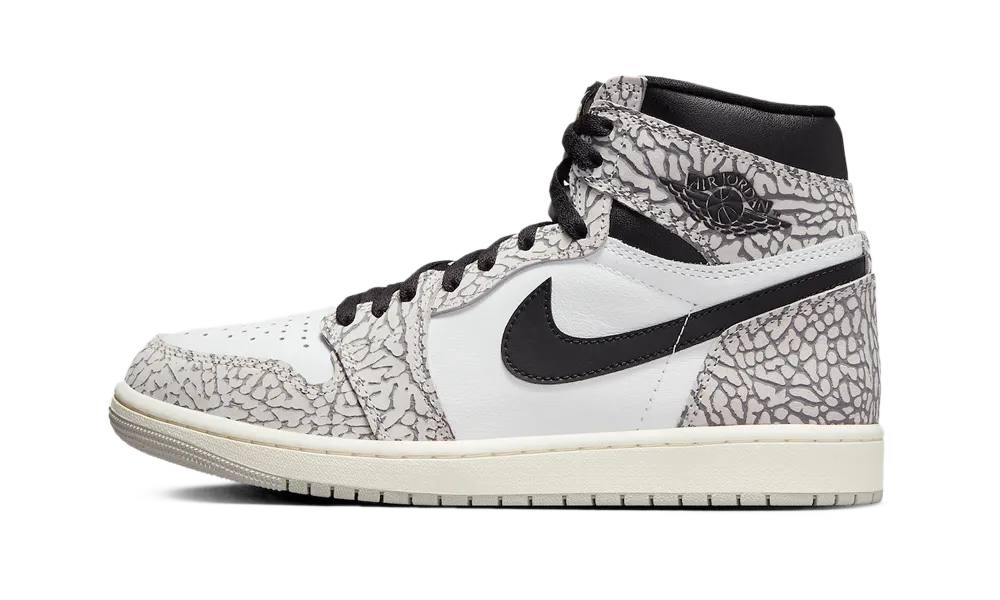 Air Jordan 1 Retro High OG White Cement