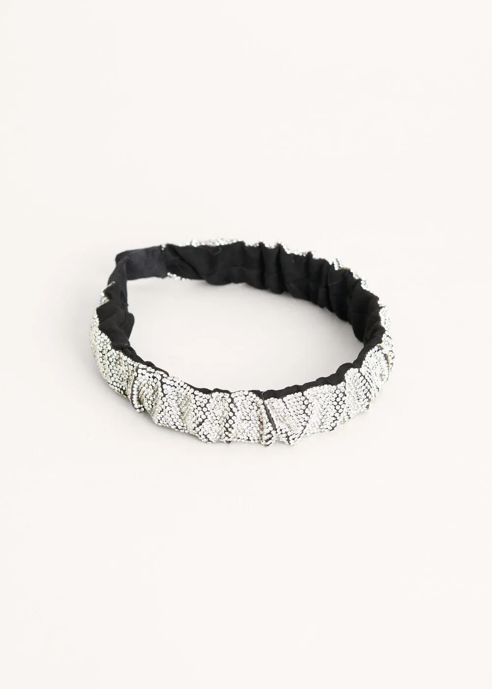 AMARA SPARKLE HEADBAND - SILVER