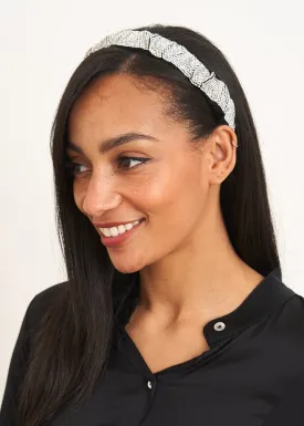 AMARA SPARKLE HEADBAND - SILVER