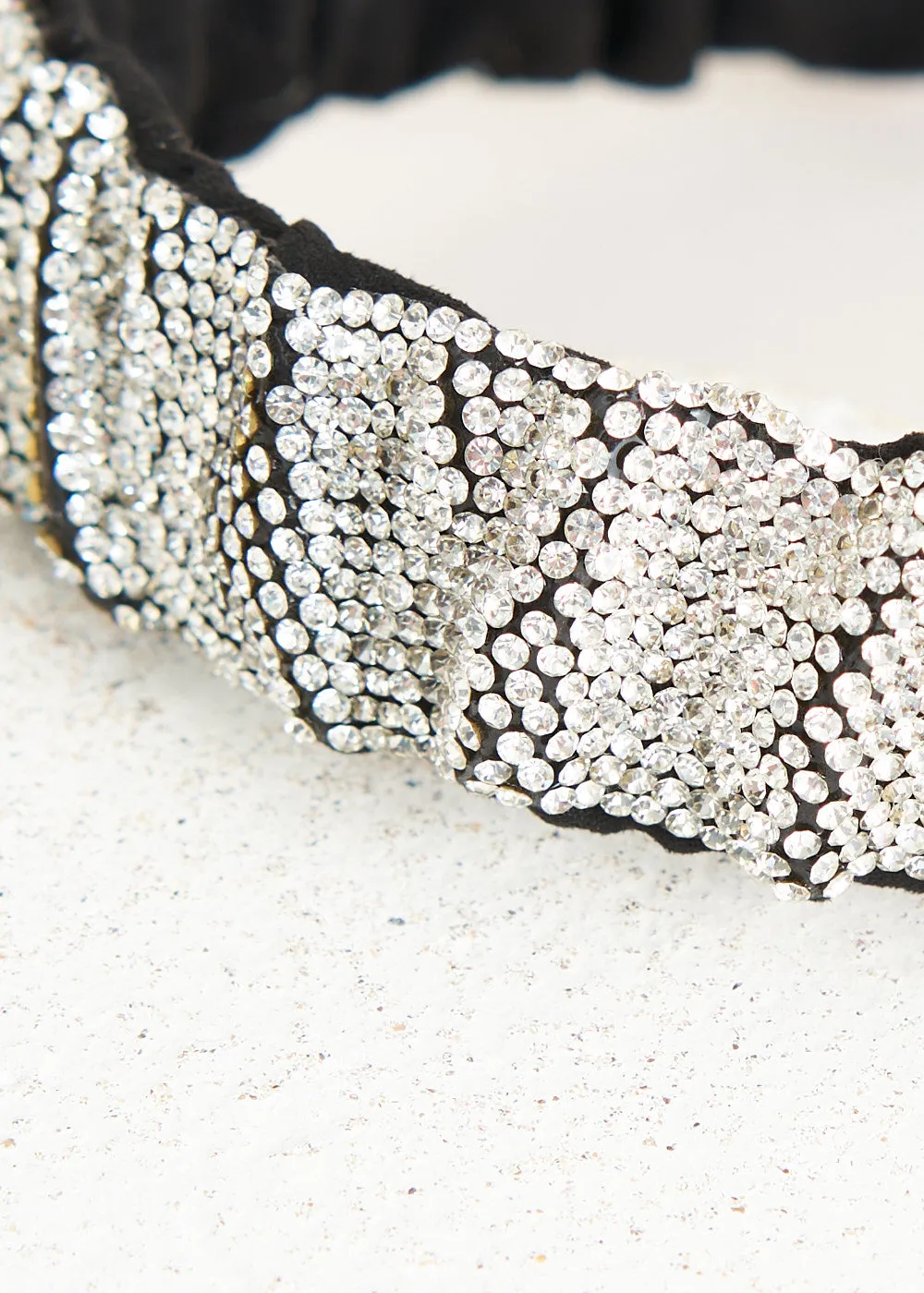 AMARA SPARKLE HEADBAND - SILVER