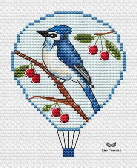 Balloons. Jay - PDF Cross Stitch Pattern