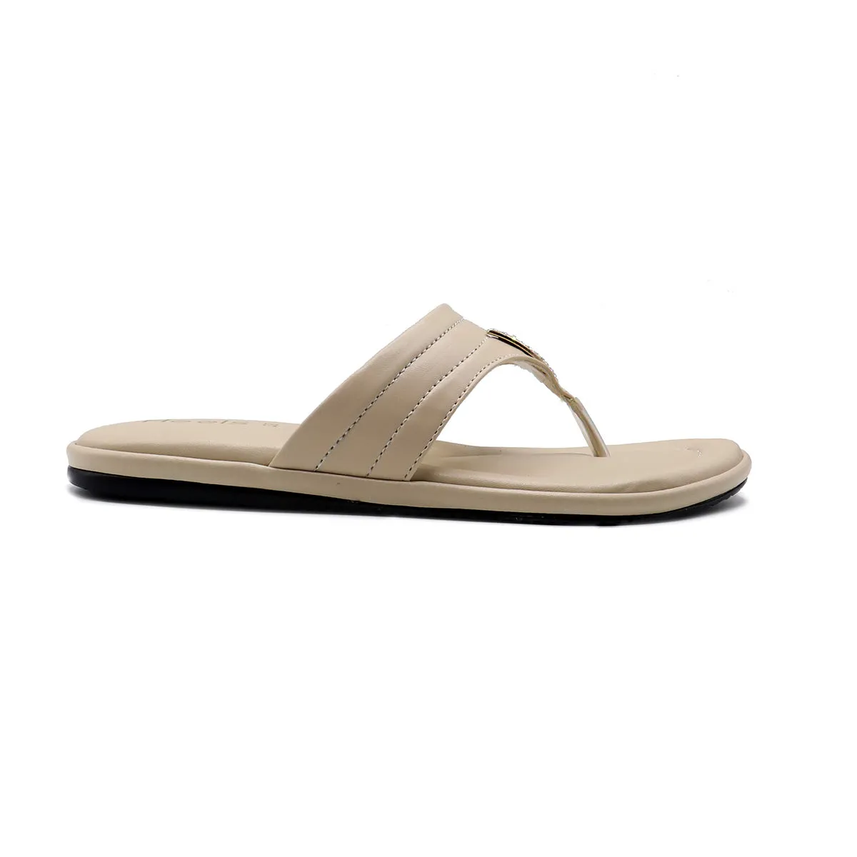 Beige Casual Chappal L00700003