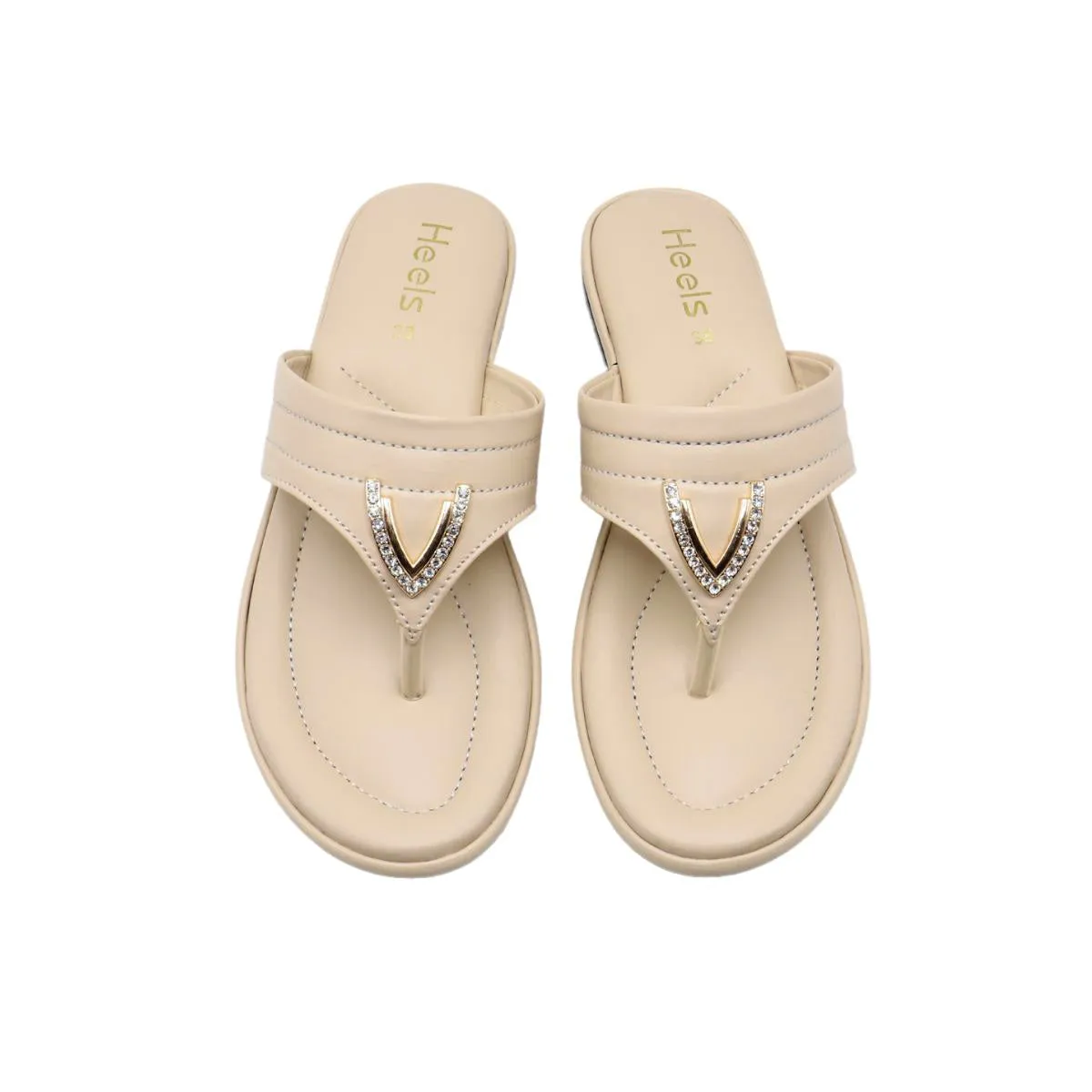 Beige Casual Chappal L00700003