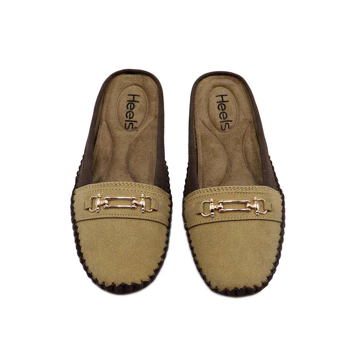 Beige Casual Mule 012039