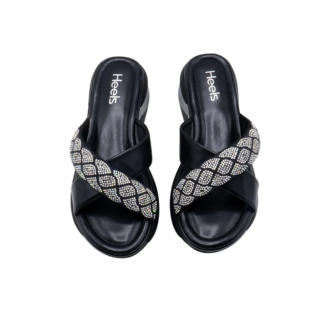 Black Casual Slipper 074188