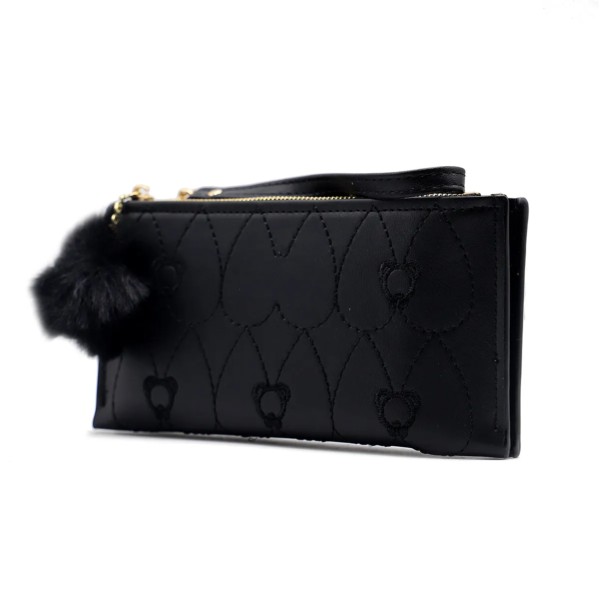 Black Casual Wallet W00W00026