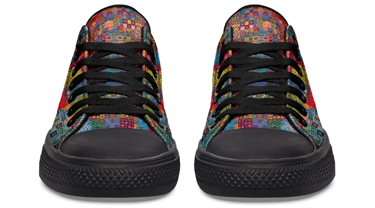 Blotter Patch Fuzz Low Top Shoes