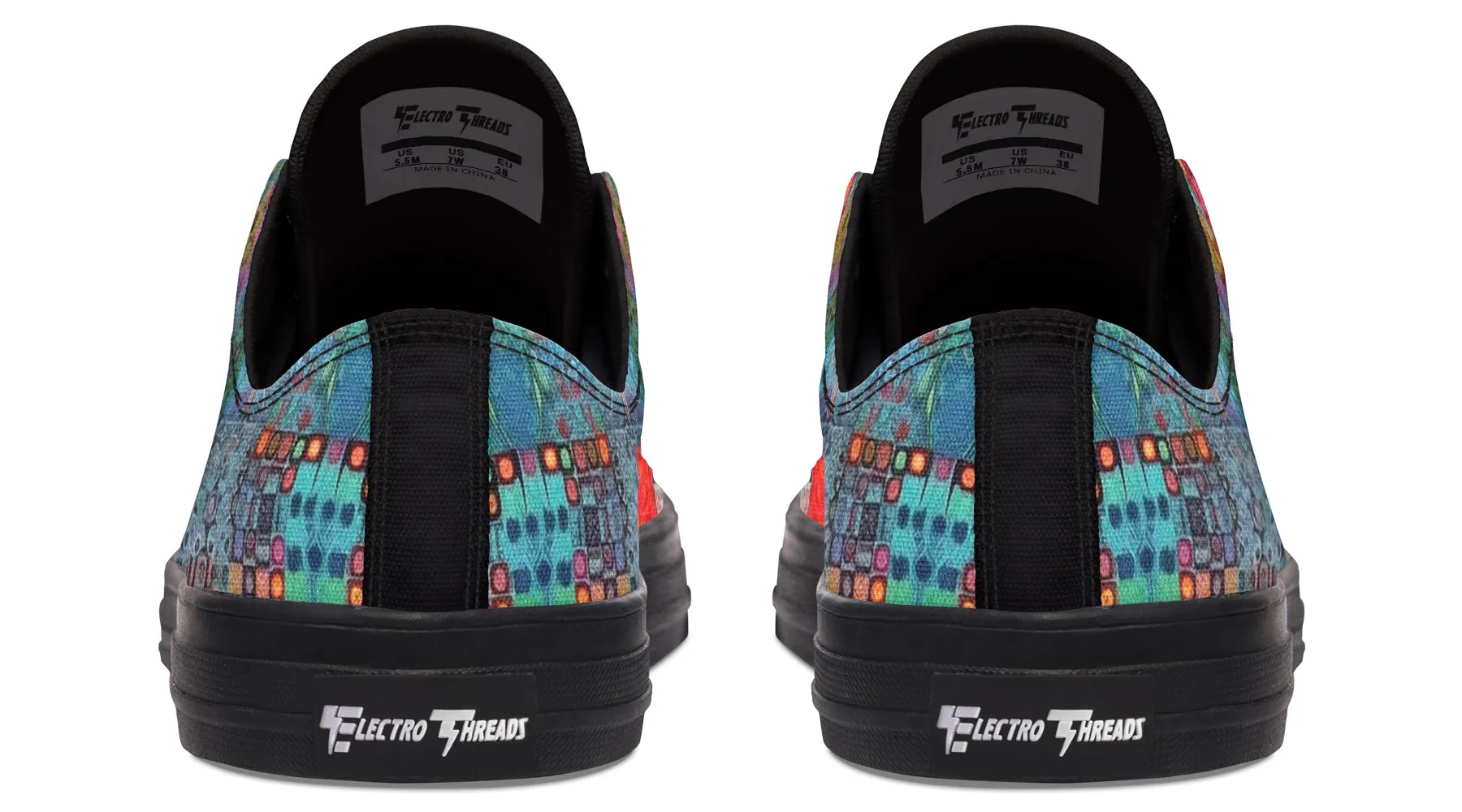 Blotter Patch Fuzz Low Top Shoes