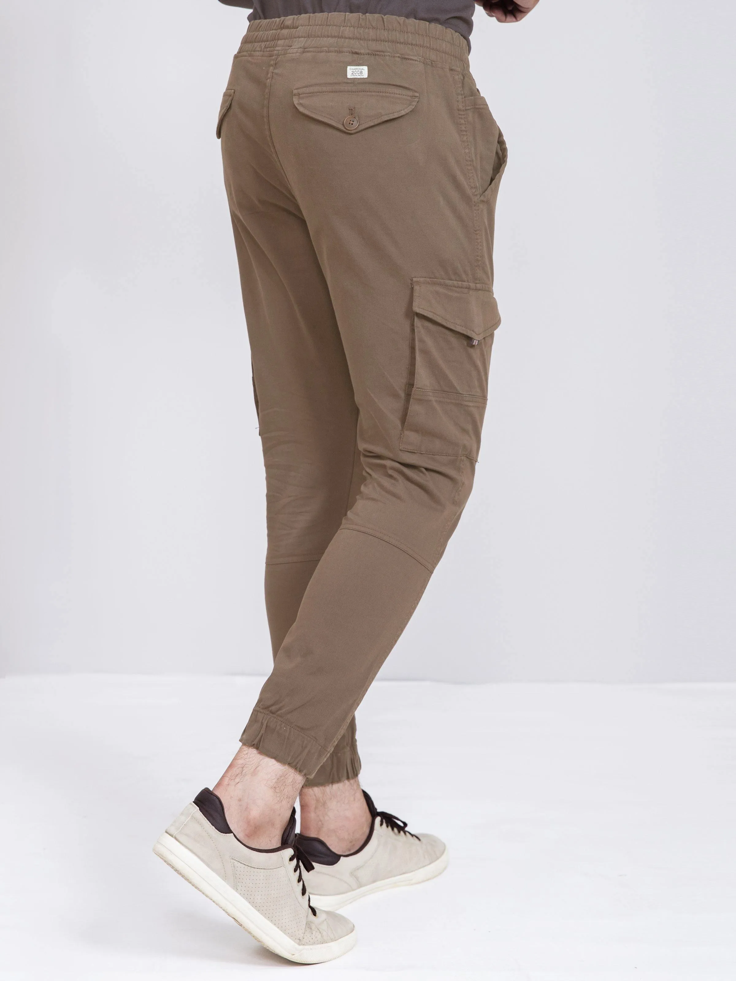 CARGO JOGGAR TROUSER COFEE