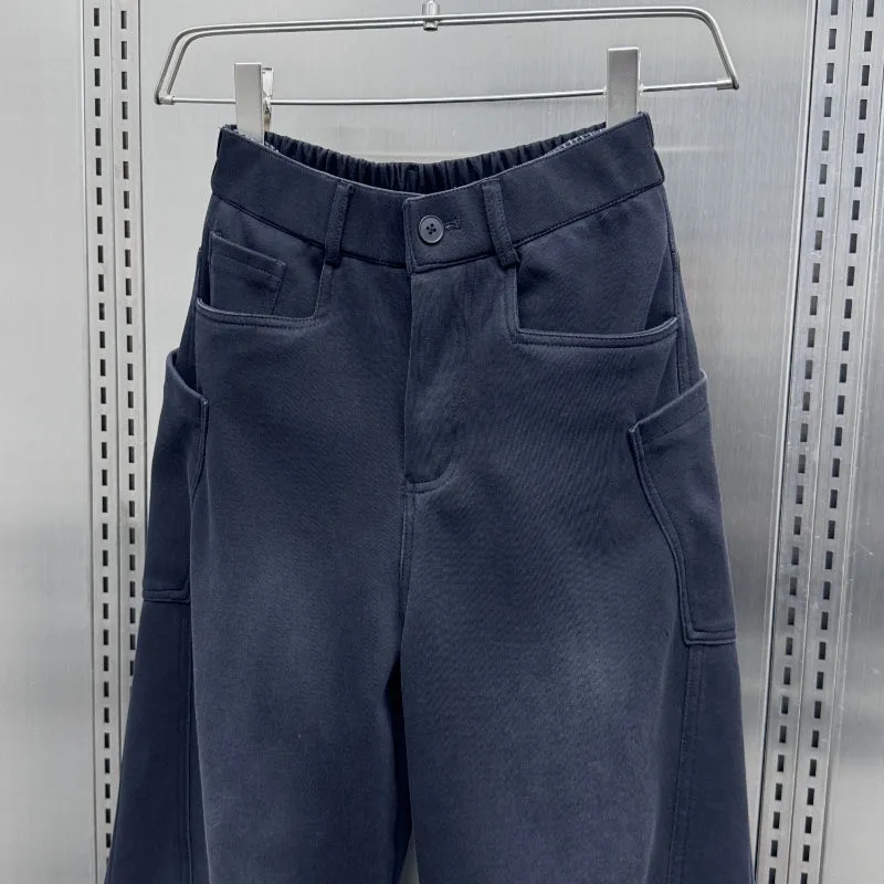 Casual Loose Casual Scimitar Pants