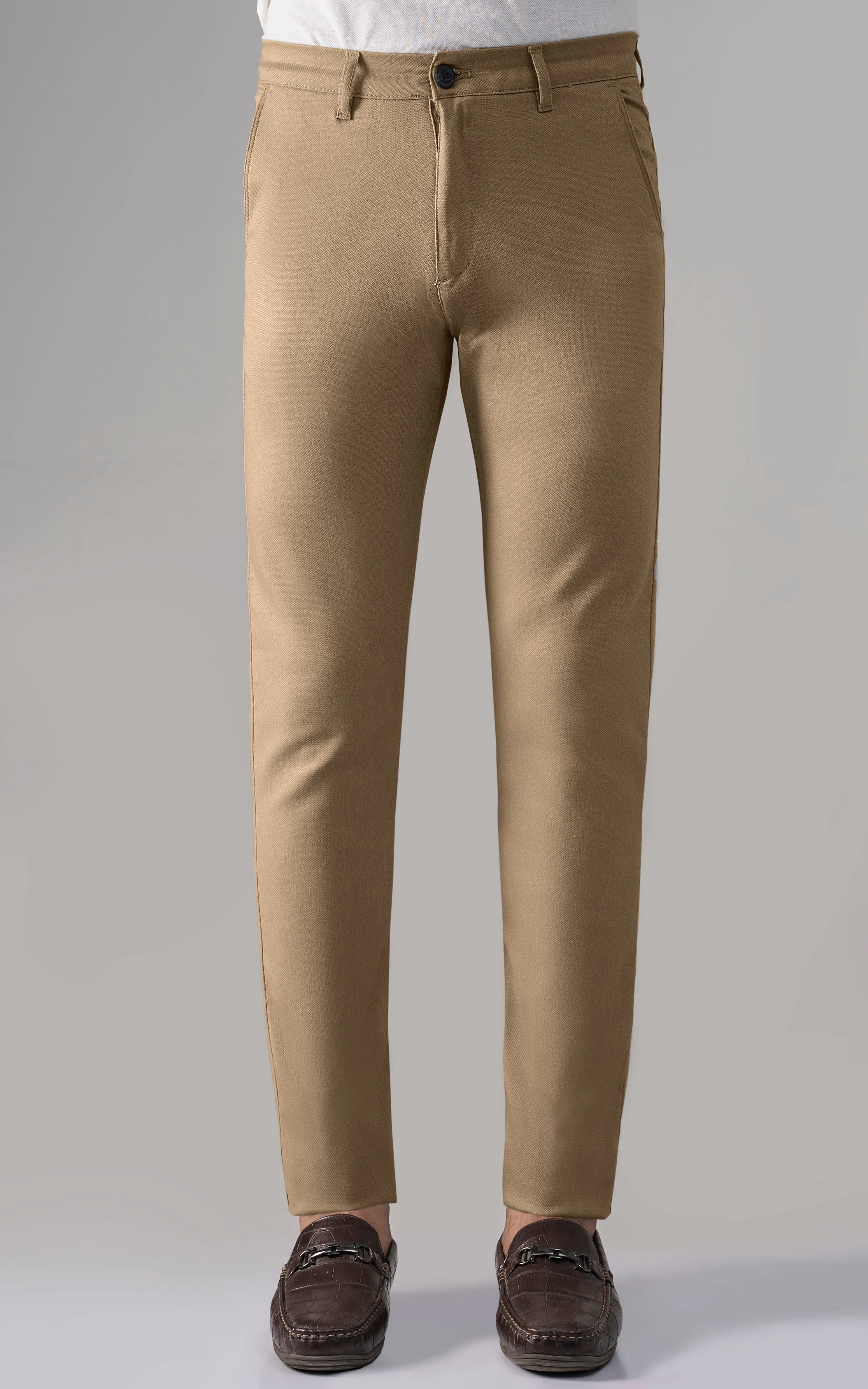 CASUAL PANT CROSS POCKET DARK KHAKI