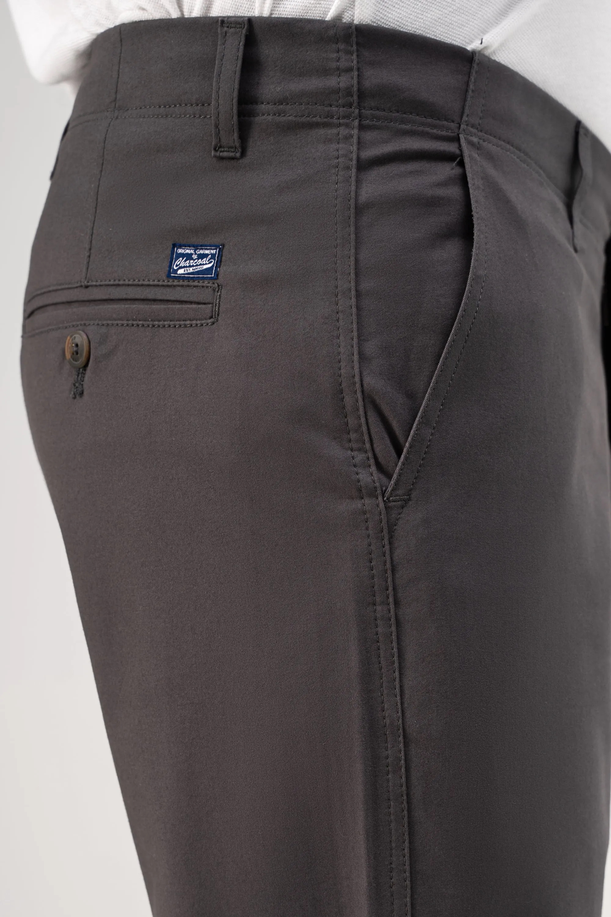 CASUAL PANT CROSS POCKET GREY