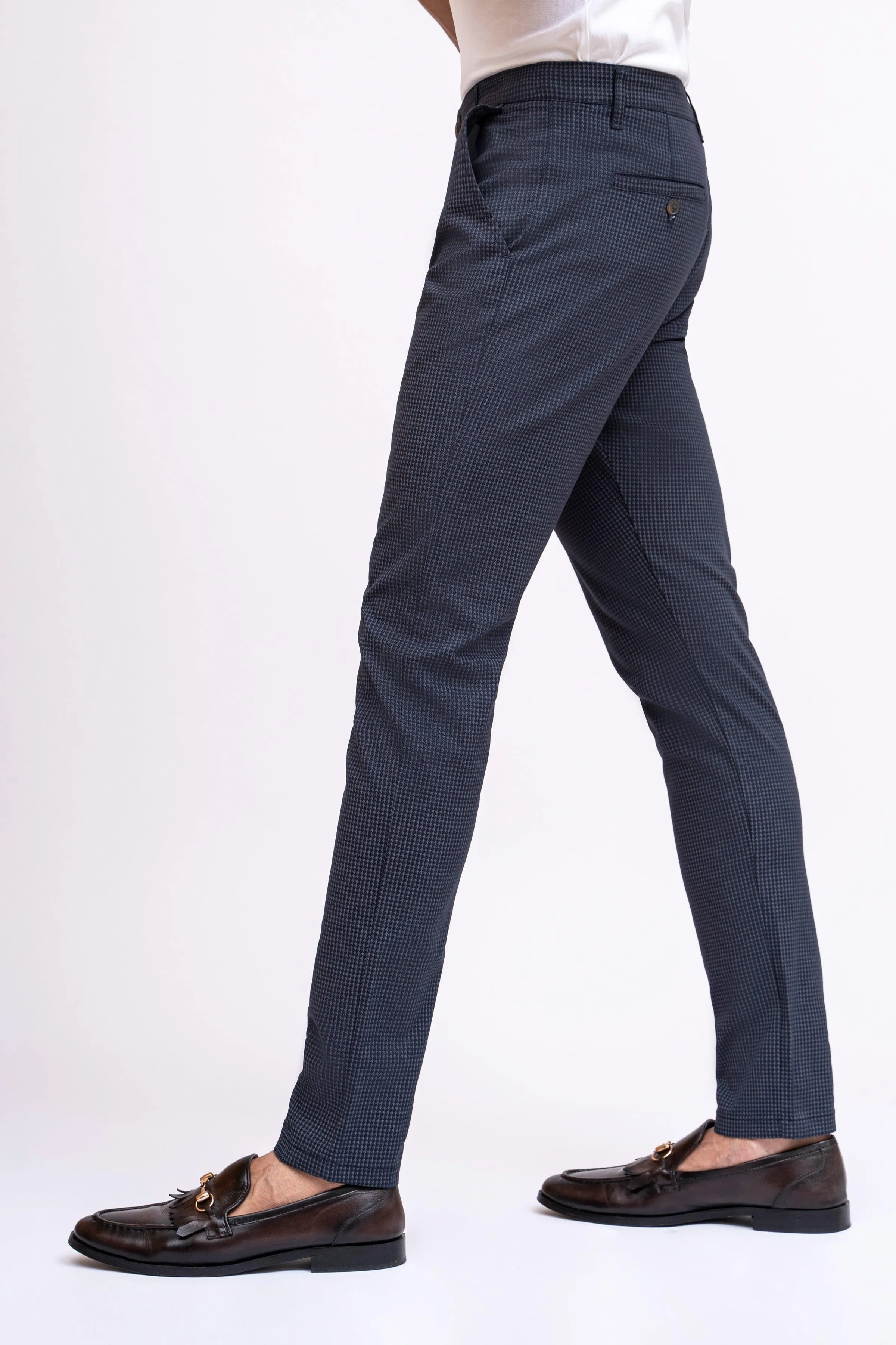 CASUAL PANT CROSS POCKET NAVY