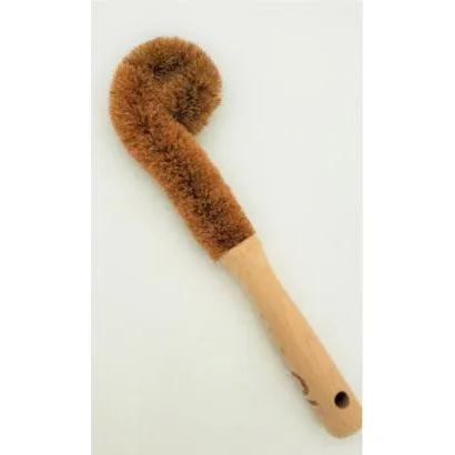 Coconut Fiber   Wood Cup Brush