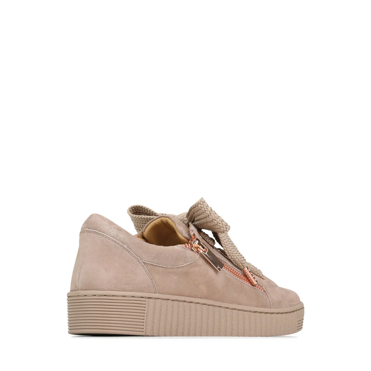 EOS Jovi Rosette Suede Leather Casual