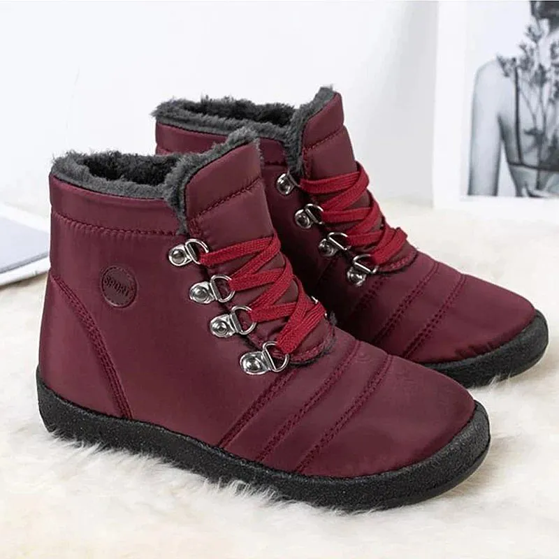 Groovywish Winter Snow Boots Plush Women Orthopedic Shoes