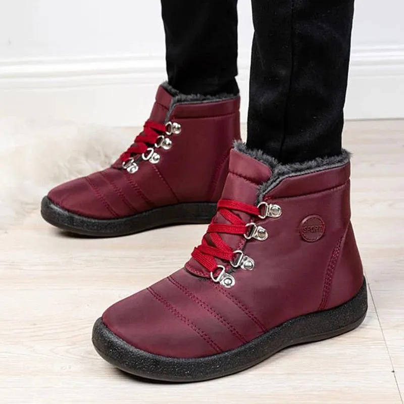 Groovywish Winter Snow Boots Plush Women Orthopedic Shoes