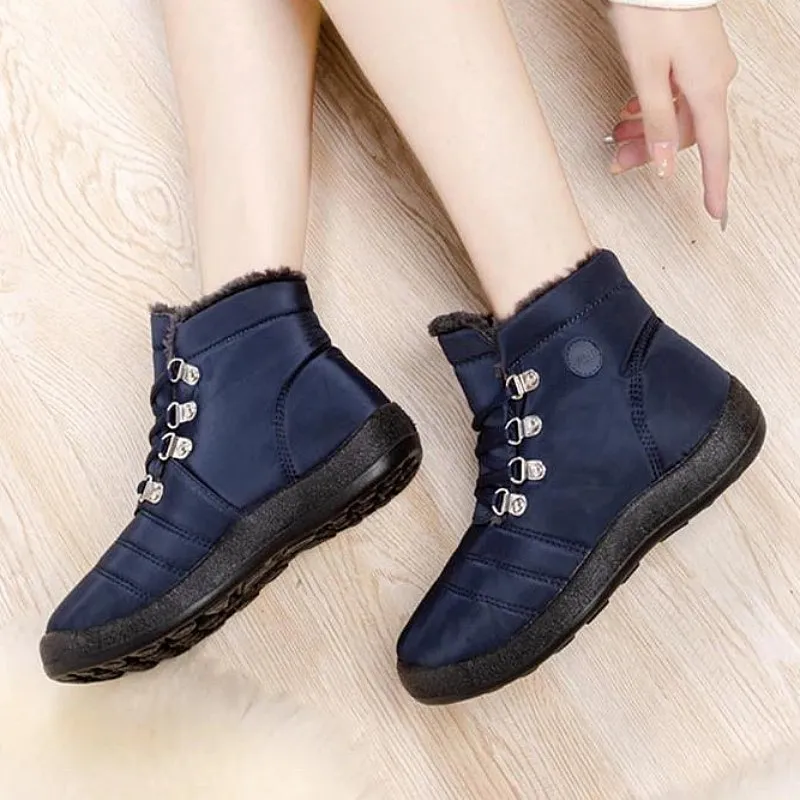 Groovywish Winter Snow Boots Plush Women Orthopedic Shoes