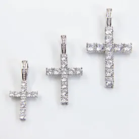 Iced out Cross Pendant