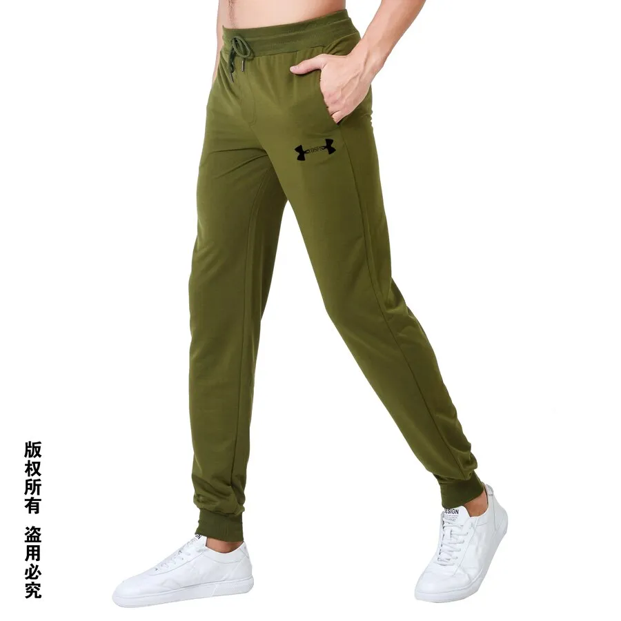 Jogging Pants Men Slim Fit Soccer Sweatpants New Workout Running Tights 2021 Summer Joggers Men's Gym Training Sport Trousers