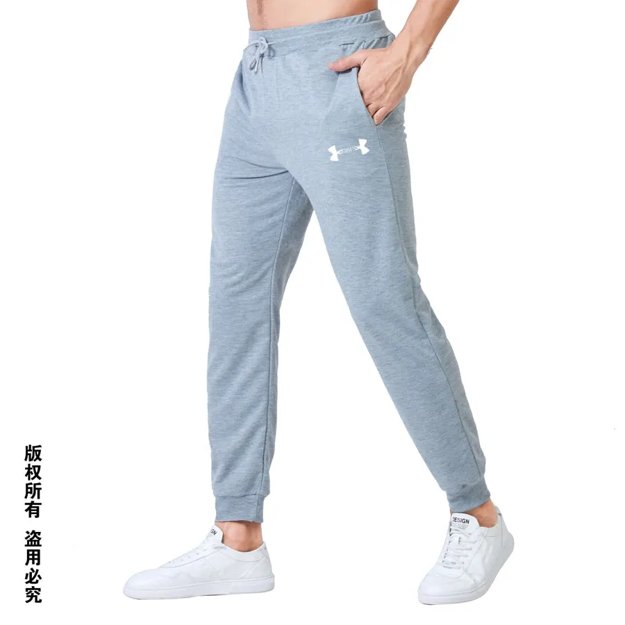 Jogging Pants Men Slim Fit Soccer Sweatpants New Workout Running Tights 2021 Summer Joggers Men's Gym Training Sport Trousers