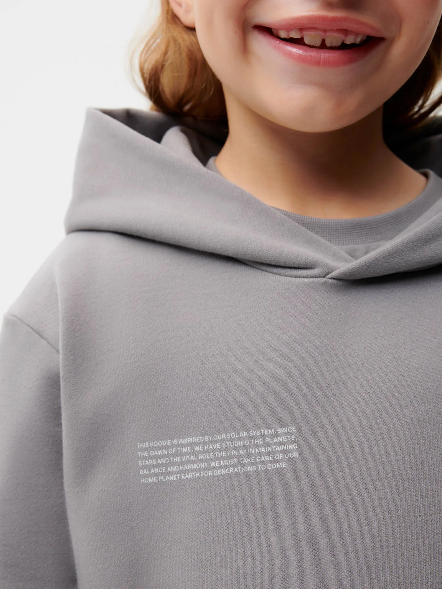 Kids' 365 Hoodie—moon grey