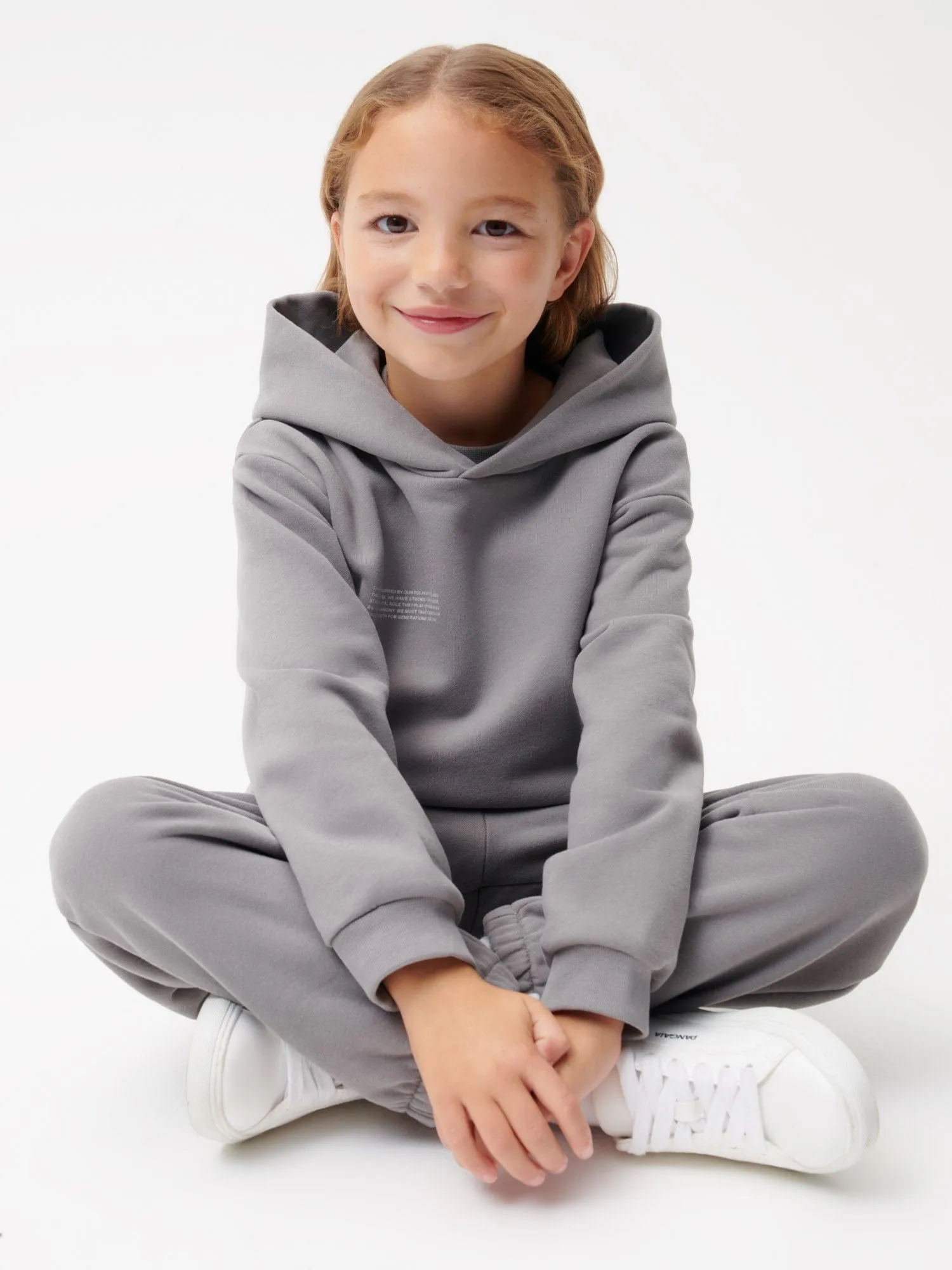 Kids' 365 Hoodie—moon grey