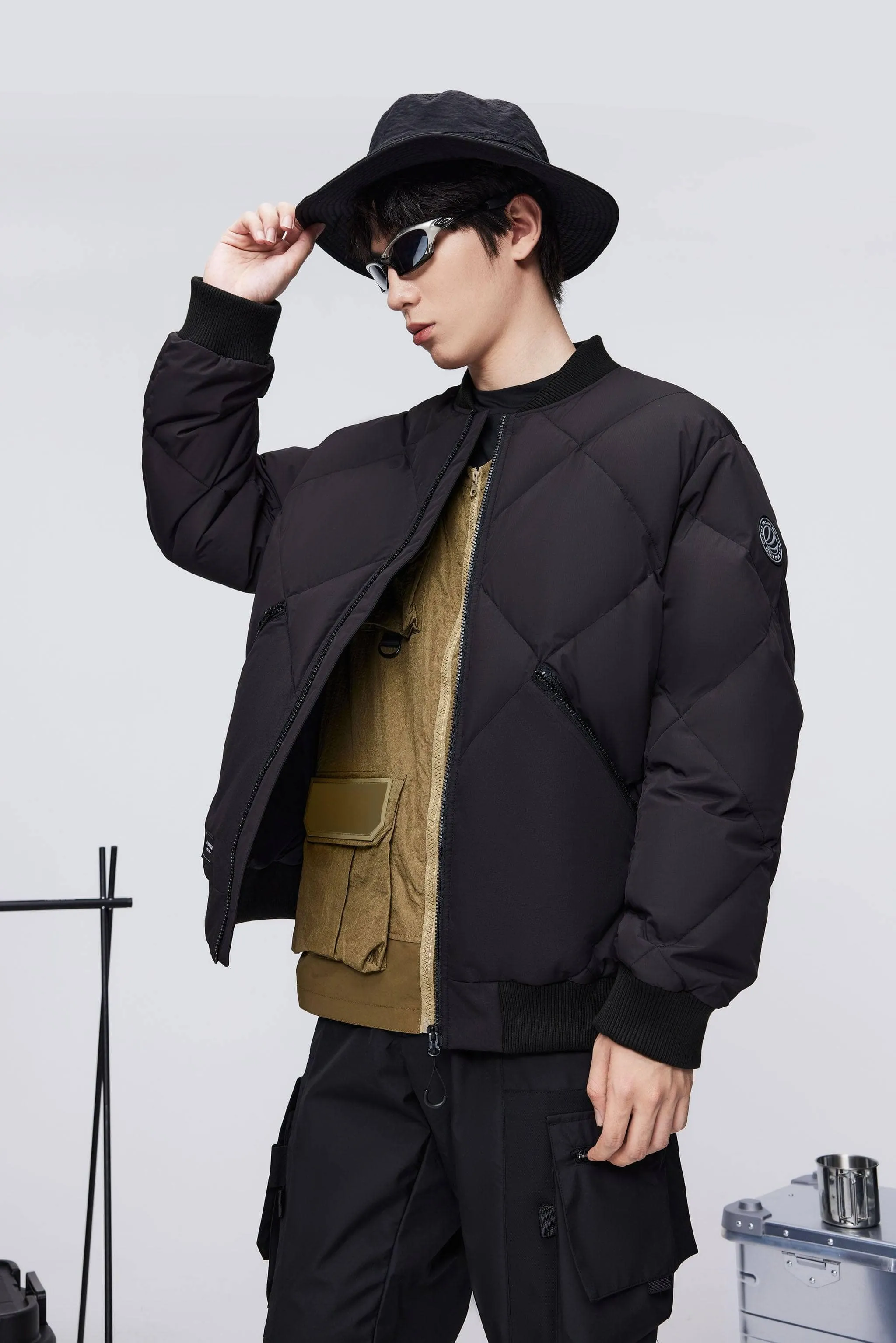 Men's Casual Down Bomber