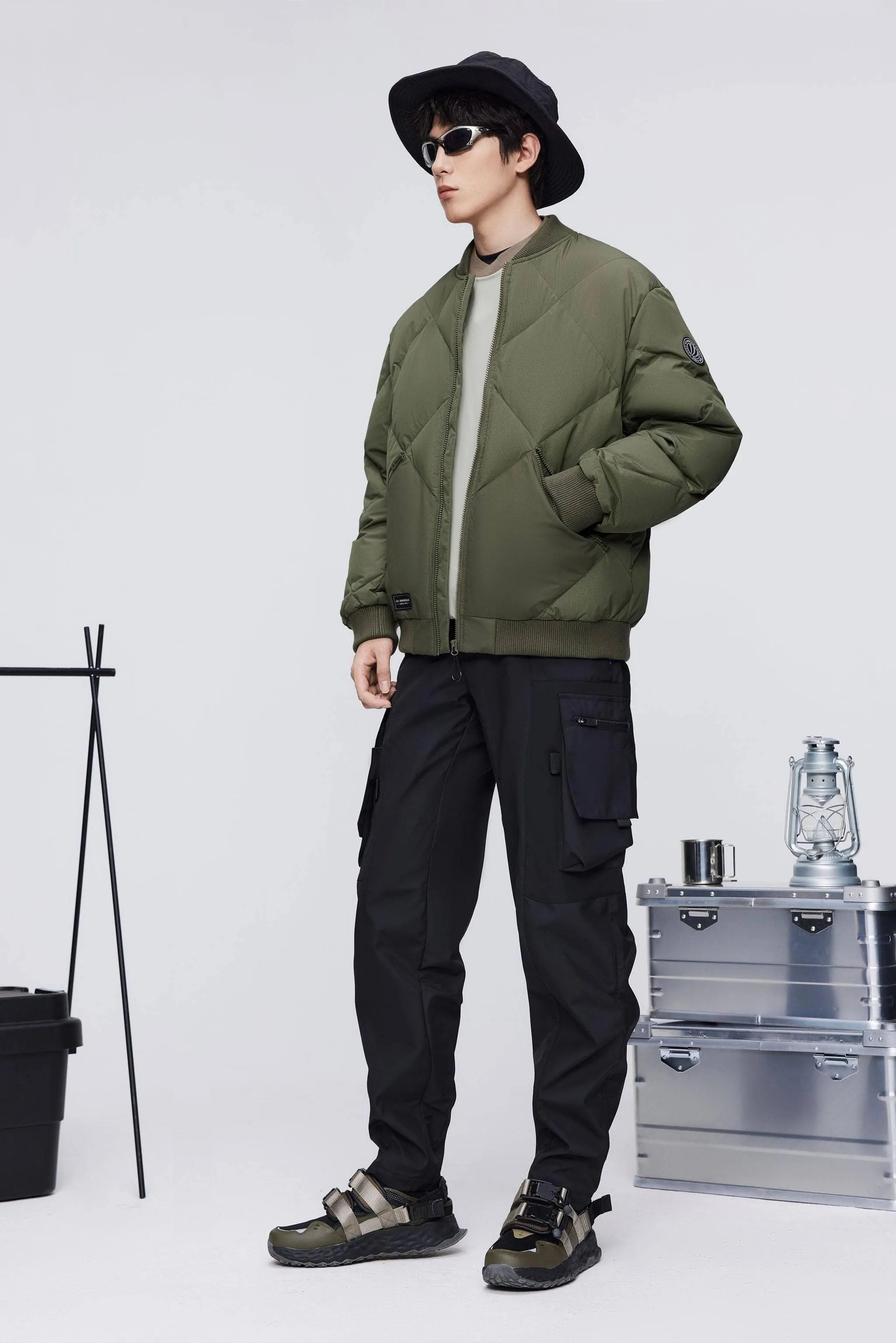 Men's Casual Down Bomber