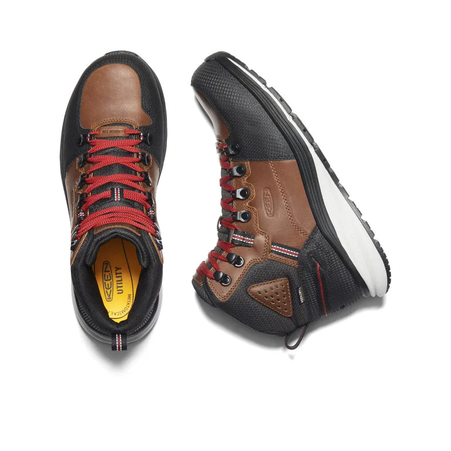 Men's Red Hook Waterproof Boot (Carbon Toe)  |  Tobacco/Black