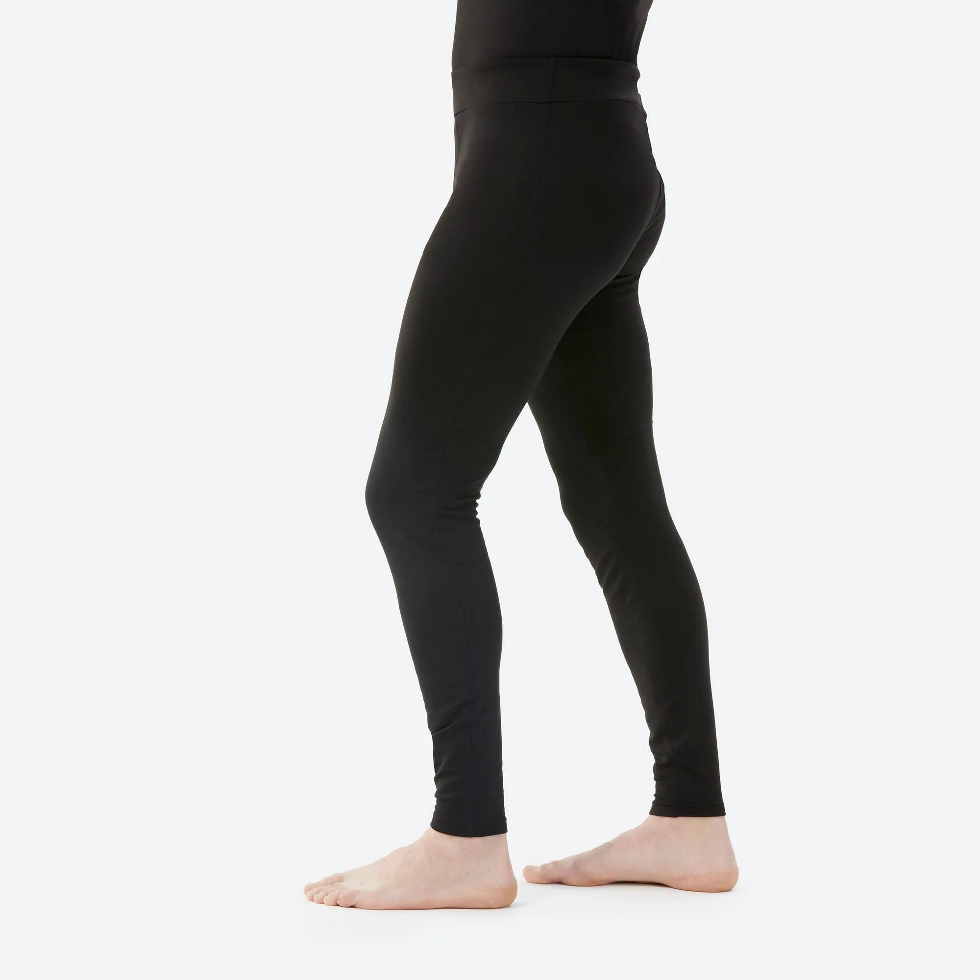 Men's Ski Base Layer Bottoms - BL 500 - Black