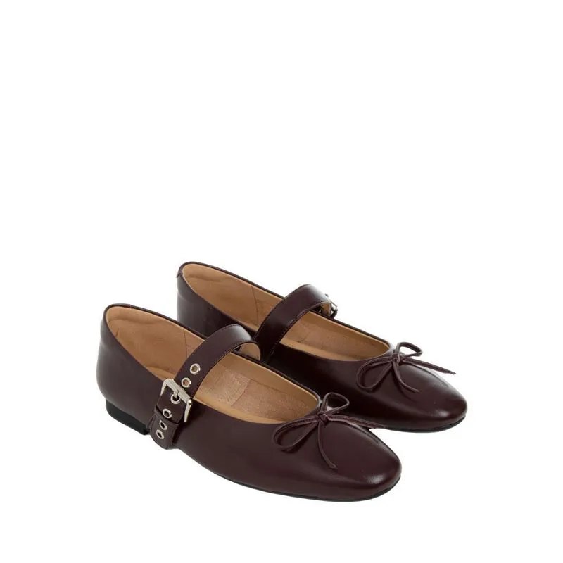 Q2336-XM0 Flats - Burgundy