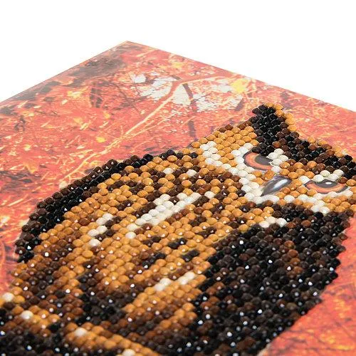 "Autumn Owl" Crystal Art Card Kit