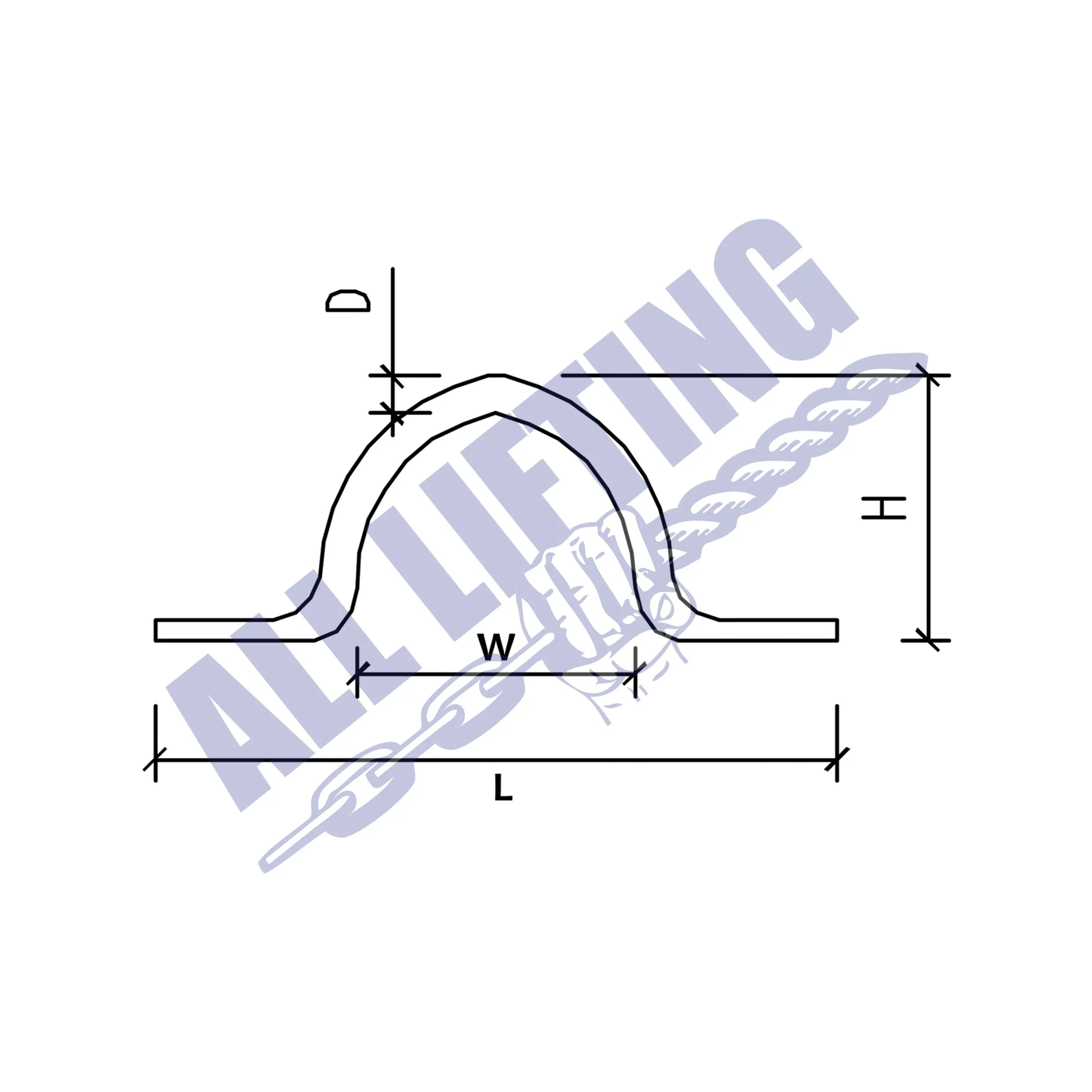 Stainless Steel Medium Weight Saddles