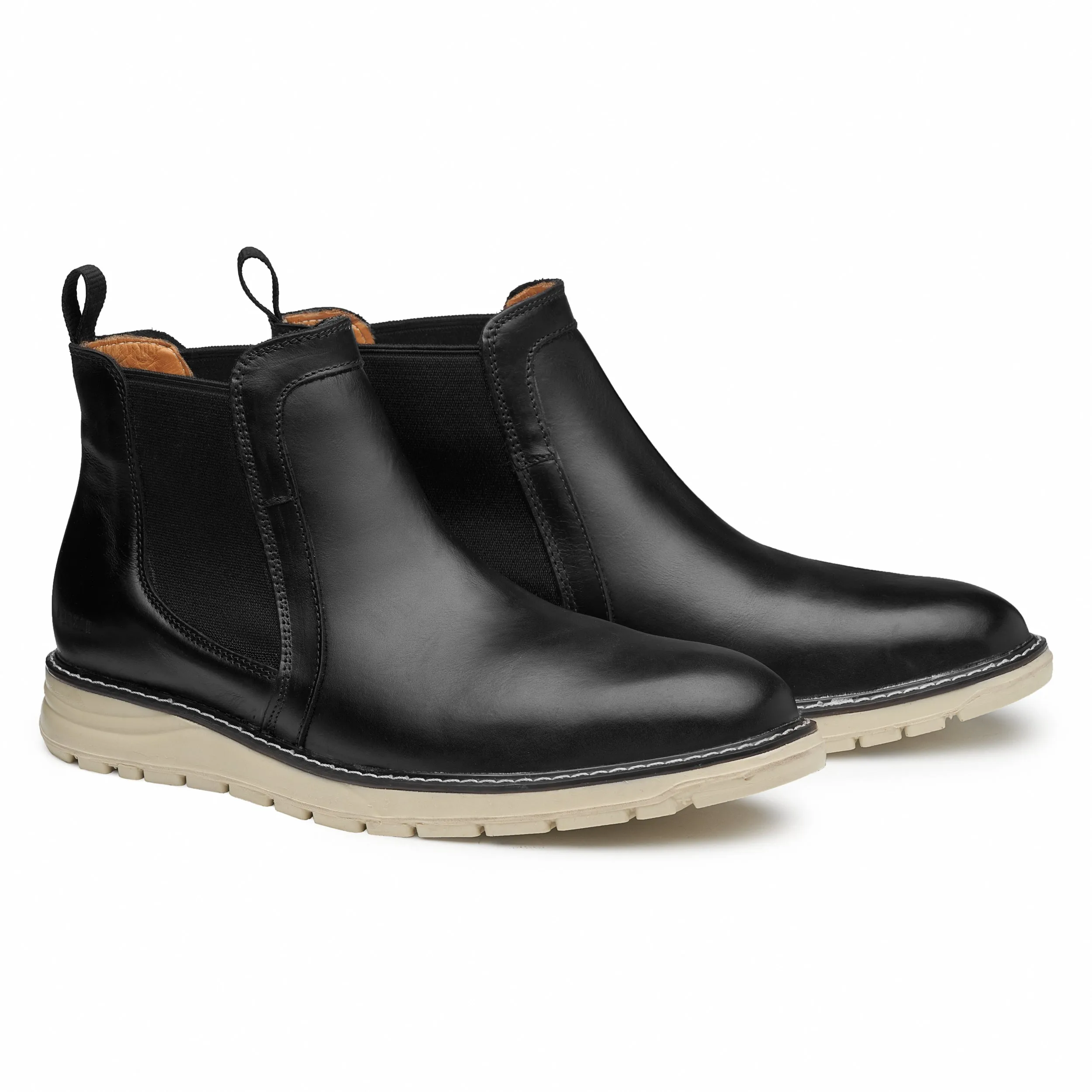 STEEL TOE CHELSEA BOOT BECKS BLACK