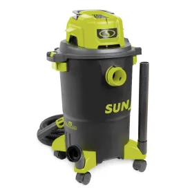 Sun Joe SWD5000 HEPA Filtration Wet/Dry Shop Vacuum w/ Cleaning Attachments | 5-Gal | 1200-Watt | 7.0 Peak HP | For Home, Workshops, Pet hair & Auto Use