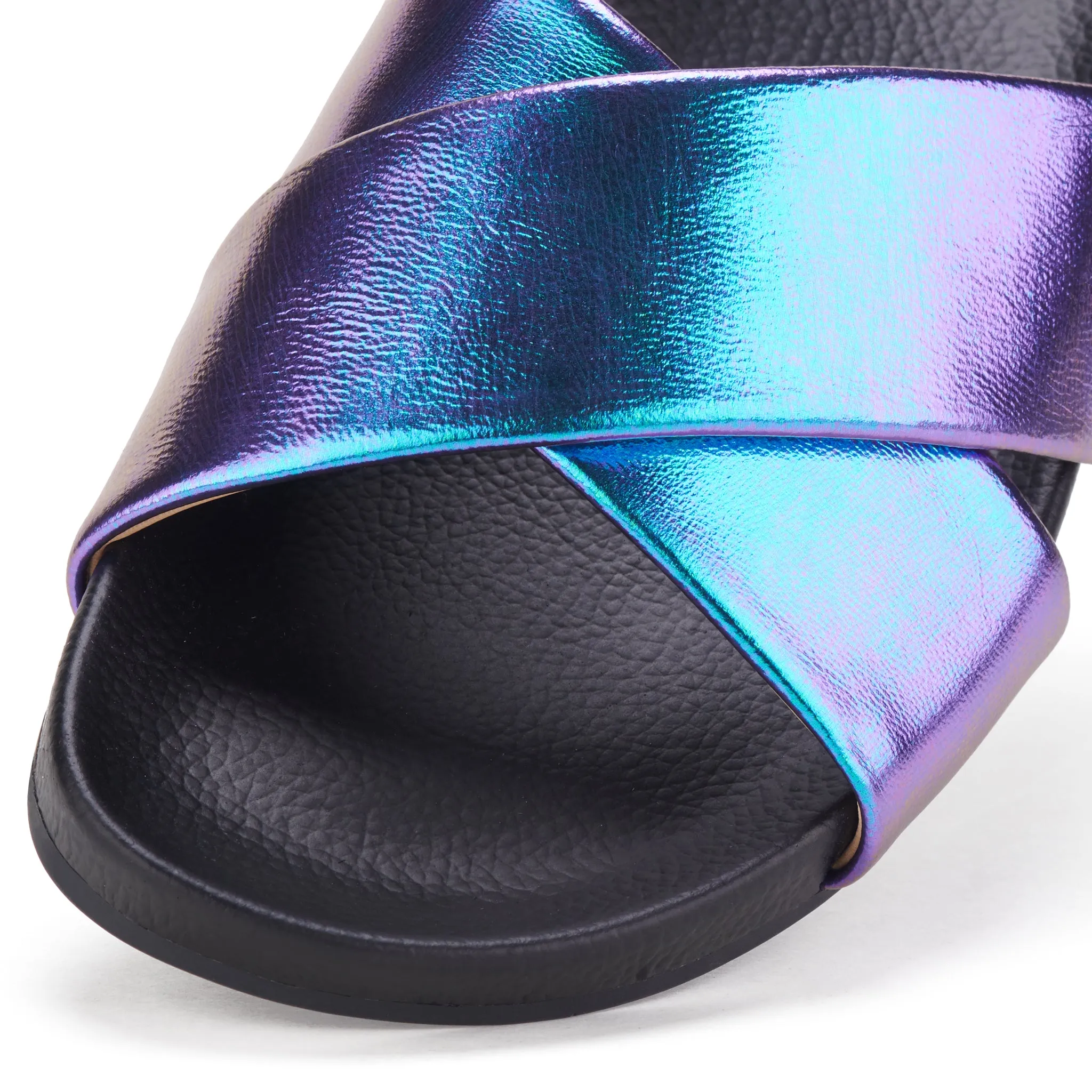 Tide Cross Slide Purple Chrome