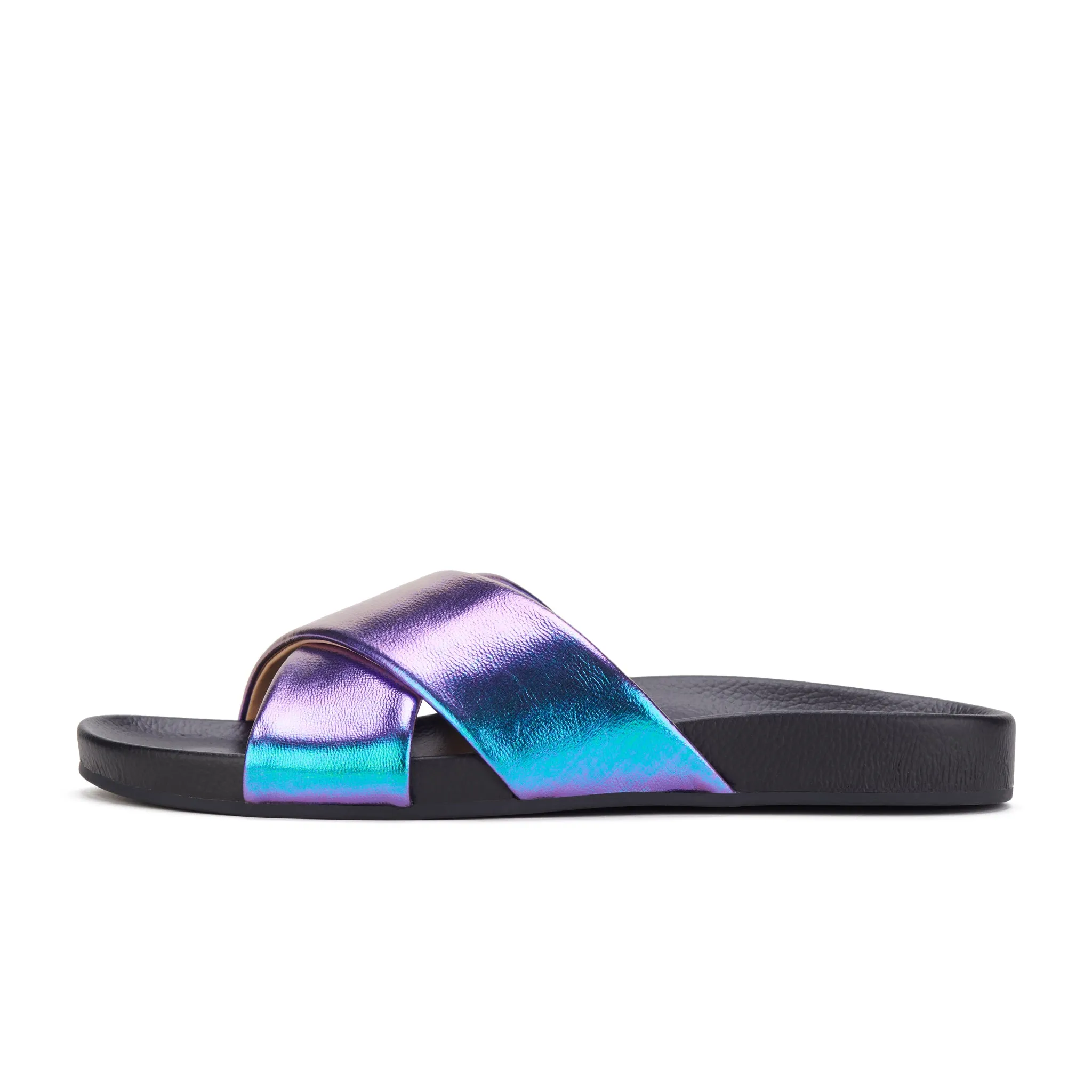 Tide Cross Slide Purple Chrome