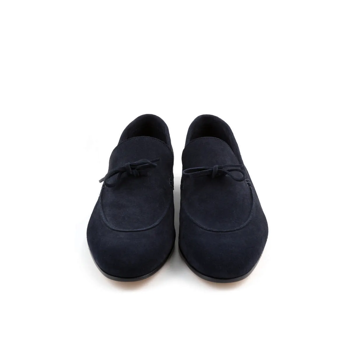 UNLINED LOAFER SUEDE LEATHER HAND WELTED BLAKE STITCHES