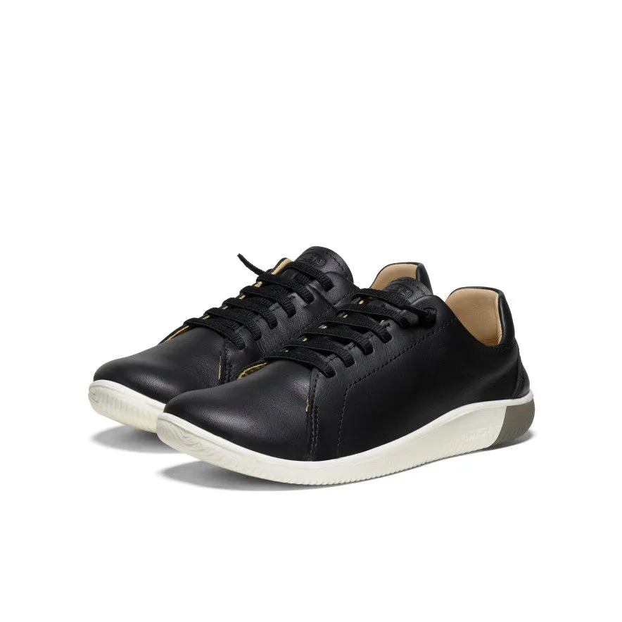 Women's KNX Leather Sneaker  |  Black/Star White