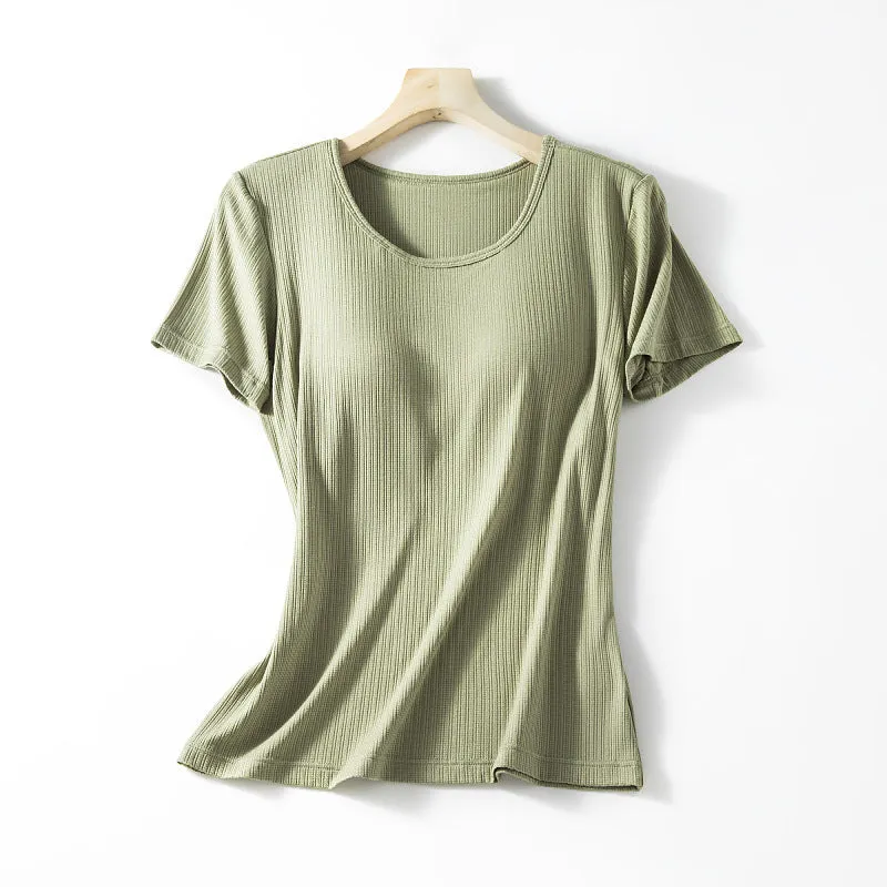 Women's Loose-fitting Tshirt with Bra included