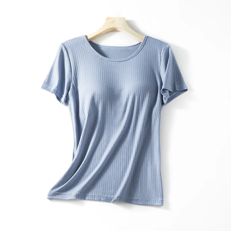 Women's Loose-fitting Tshirt with Bra included